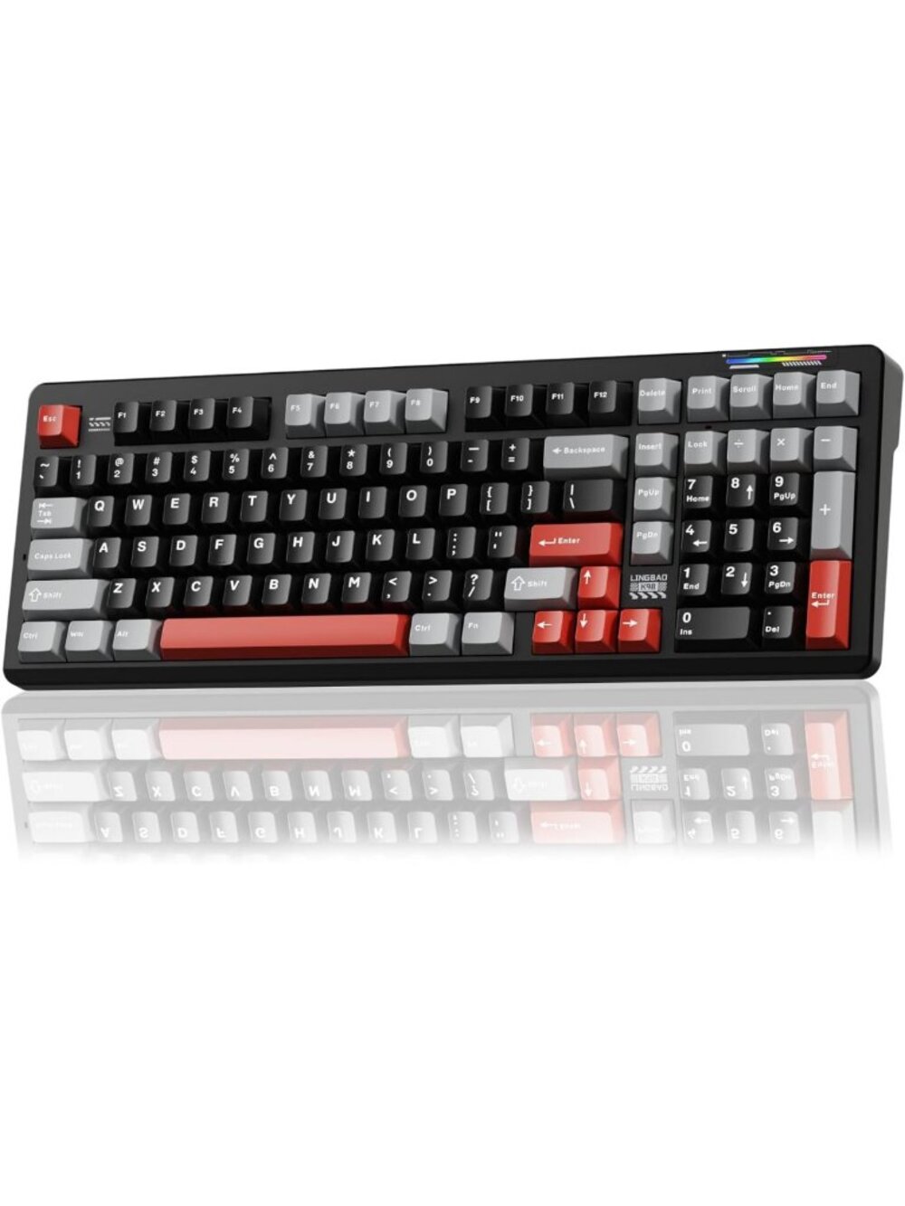 Wireless Mechanical Gaming Keyboard - Tri-Mode, Gasket Design, Hot Swap Feature